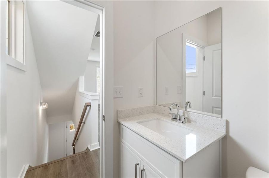 Furnished interior view inside a new home in Array, Atlanta (Image 10). Furnished interior view inside a new home in Array, Atlanta (Image 10).