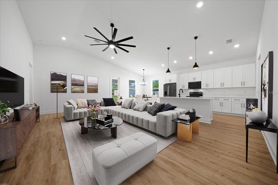 Furnished interior view inside a new home in , Spring Hill (Image 16).