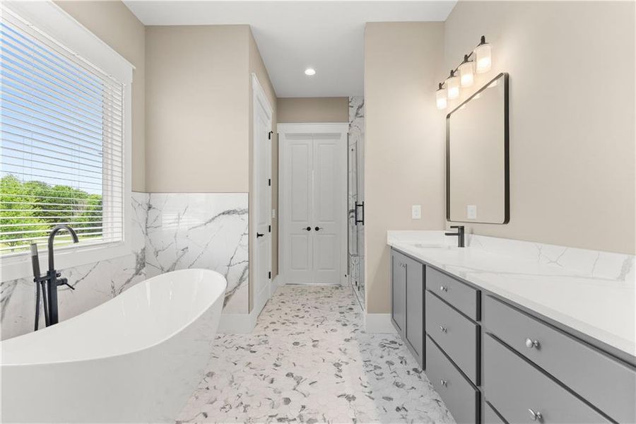 Furnished interior view inside a new home in , Cumming (Image 18). Furnished interior view inside a new home in , Cumming (Image 18).