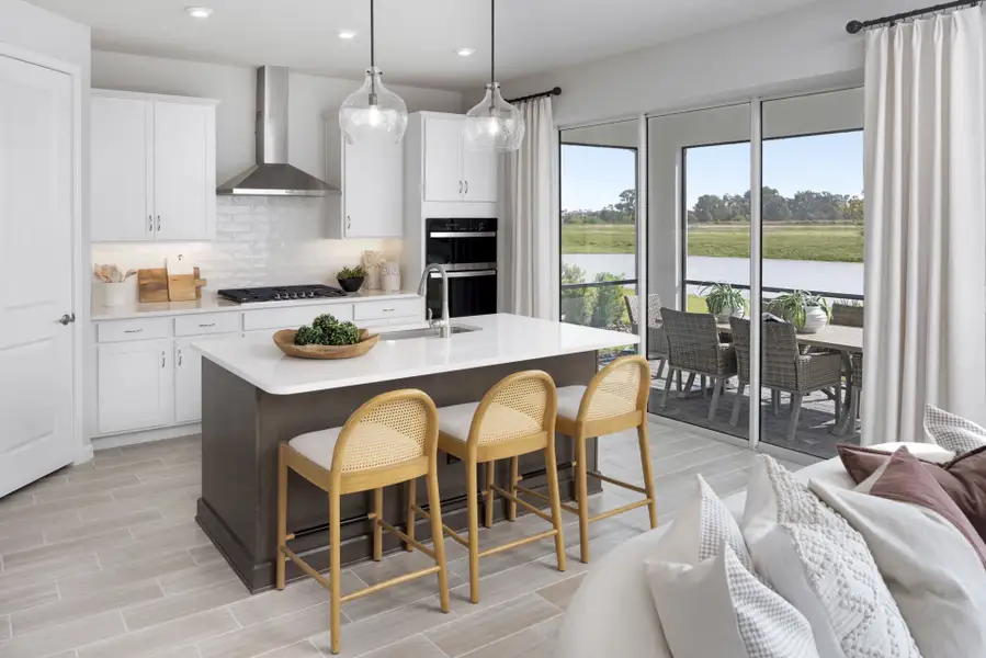 Representative furnished interior of a home built from the Woodruff by Mattamy Homes in Crosswind Ranch, Parrish (Image 6).