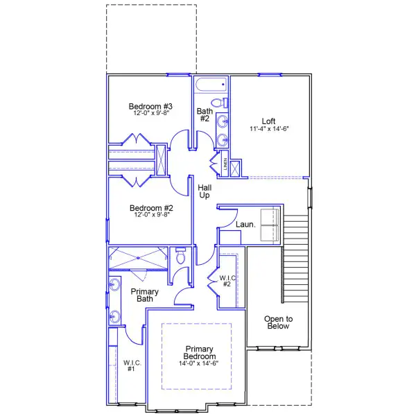 2D floor plan layout of this home in Sweetbrier, Durham, NC (Image 3). 2D floor plan layout of this home in Sweetbrier, Durham, NC (Image 3).