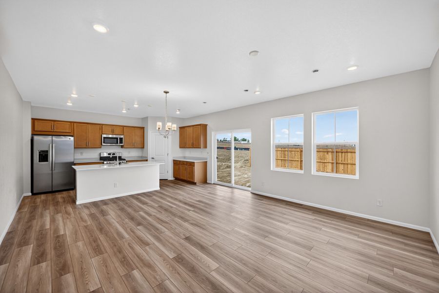 Spacious, unfurnished interior of a new home in Lake Bluff, Greeley (Image 21). Spacious, unfurnished interior of a new home in Lake Bluff, Greeley (Image 21).