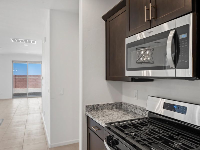 Close-up of interior finishes inside a home in Las Patrias at Star Valley Phase III - Signature Series, Tucson (Image 8).