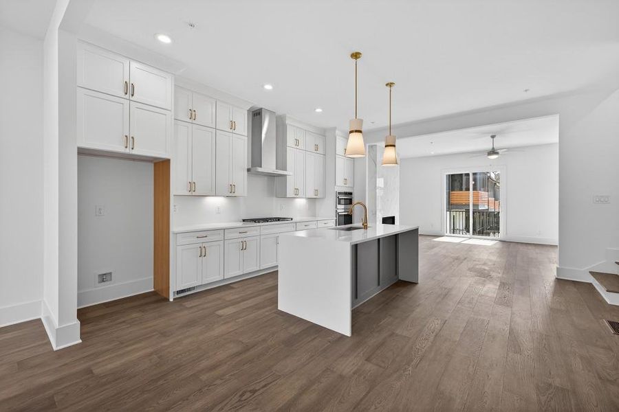 Furnished interior view inside a new home in , Decatur (Image 21).