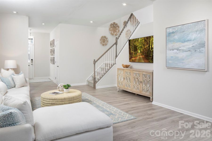 Furnished interior view inside a new home in Cheyney, Charlotte (Image 8).