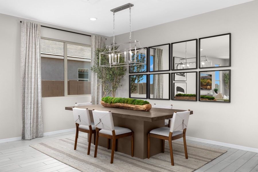 Representative furnished interior of a home built from the Cobalt by Mattamy Homes in Rosewood Heights, San Tan Valley (Image 11).