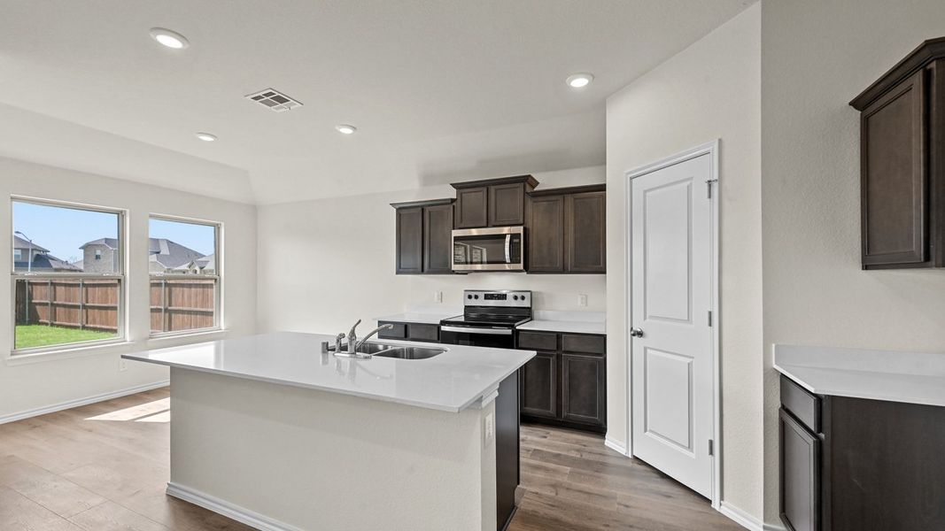 Representative furnished interior of a home built from the Ashburn by D.R. Horton in Forestbrook Estates, Paris (Image 4). Representative furnished interior of a home built from the Ashburn by D.R. Horton in Forestbrook Estates, Paris (Image 4).