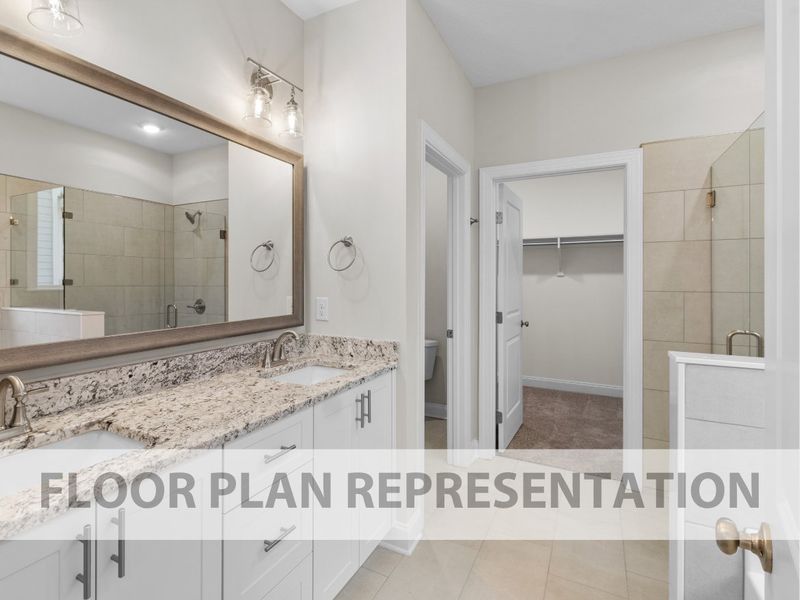 Furnished interior view inside a new home in Forrest Bluff, North Augusta (Image 7).