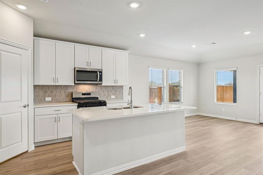 Furnished interior view inside a new home in Trails of Lavon - Signature Series, Lavon (Image 8).