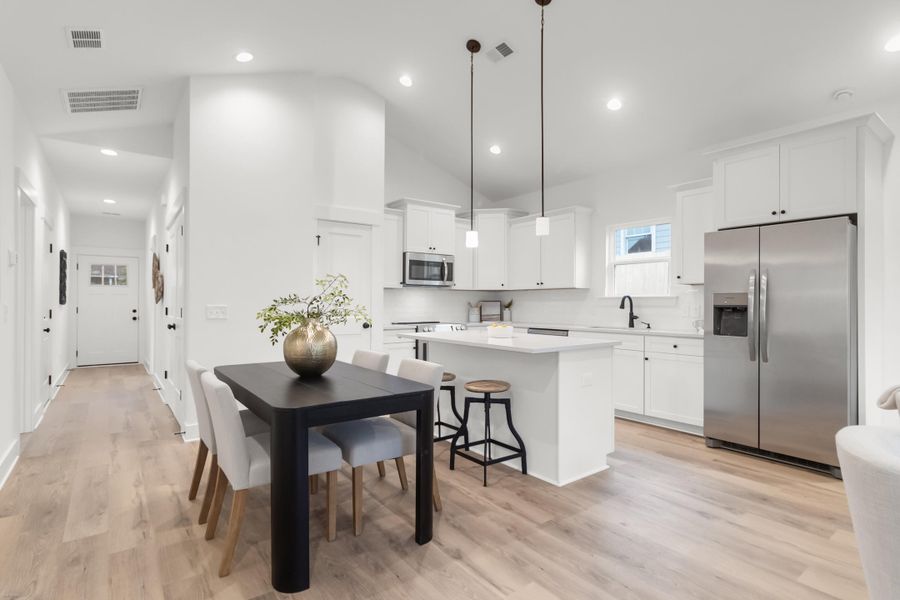 Furnished interior view inside a new home in , Charleston (Image 28). Furnished interior view inside a new home in , Charleston (Image 28).