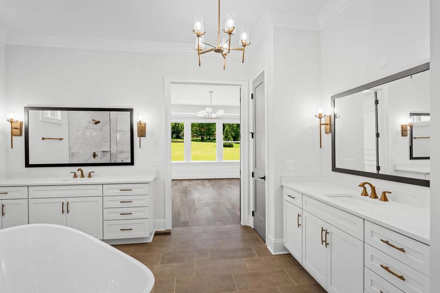 The Rutledge B Primary Suite Bathroom