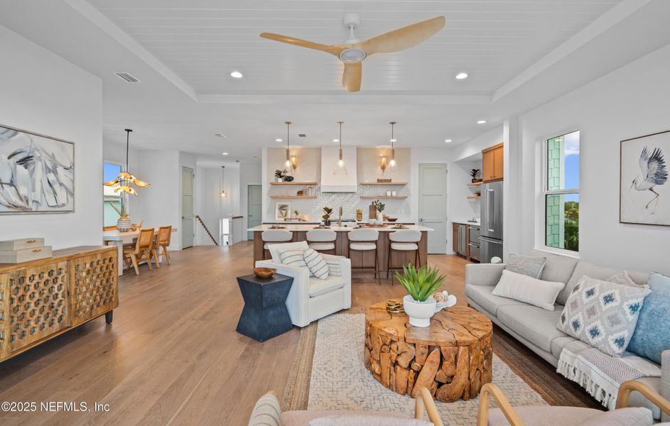 Furnished interior view inside a new home in , St. Johns (Image 37).