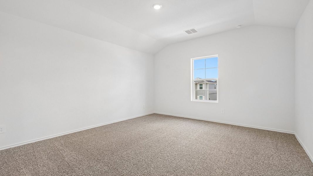Spacious, unfurnished interior of a new home in Valverde, Bastrop (Image 28). Spacious, unfurnished interior of a new home in Valverde, Bastrop (Image 28).