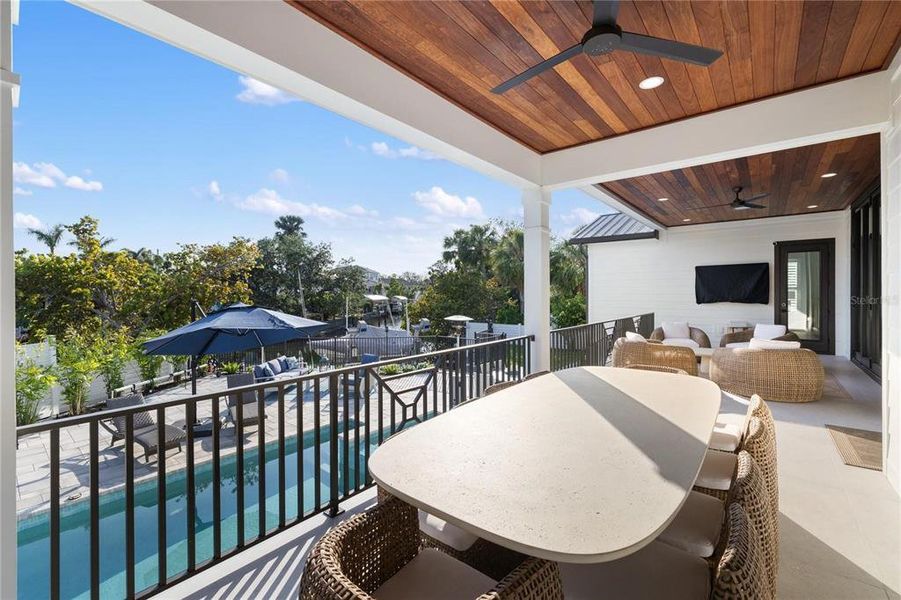 Exterior details and patio area of a home in , Sarasota (Image 51).