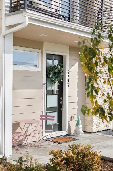 Exterior details and patio area of a home in , Arvada (Image 2).