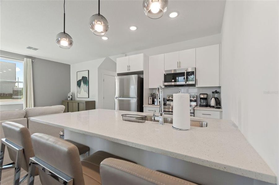 Furnished interior view inside a new home in , Davenport (Image 23). Furnished interior view inside a new home in , Davenport (Image 23).