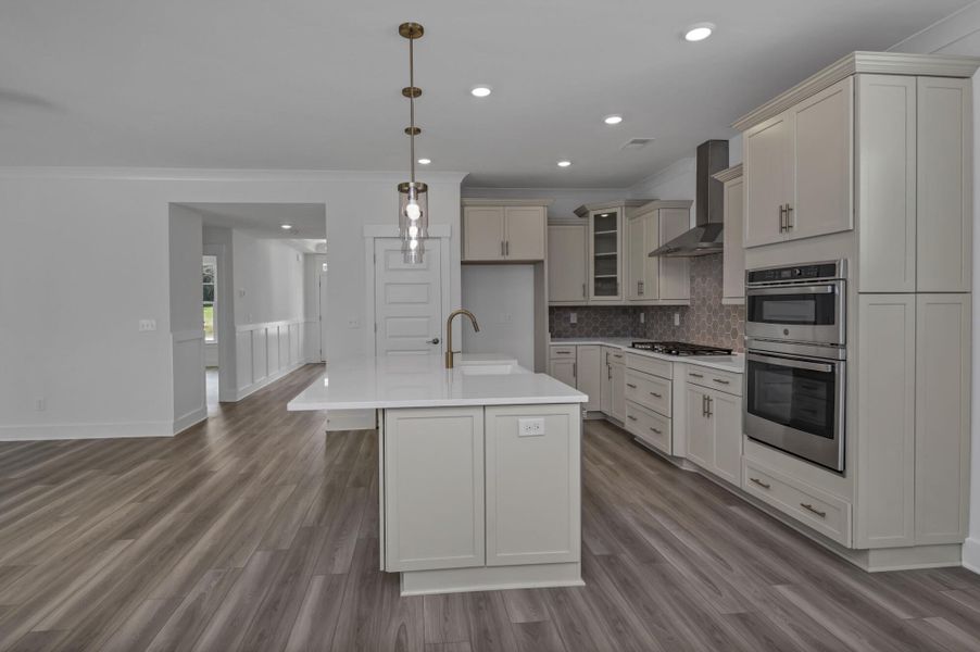 Furnished interior view inside a new home in Clubside Reserve at Summerlake, Lexington (Image 6).