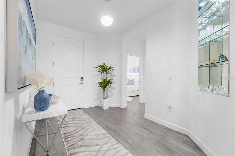 Furnished interior view inside a new home in , Punta Gorda (Image 10). Furnished interior view inside a new home in , Punta Gorda (Image 10).