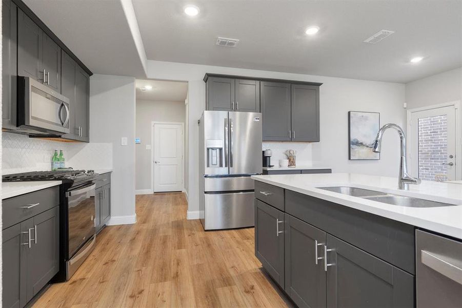 Furnished interior view inside a new home in , Corinth (Image 14). Furnished interior view inside a new home in , Corinth (Image 14).