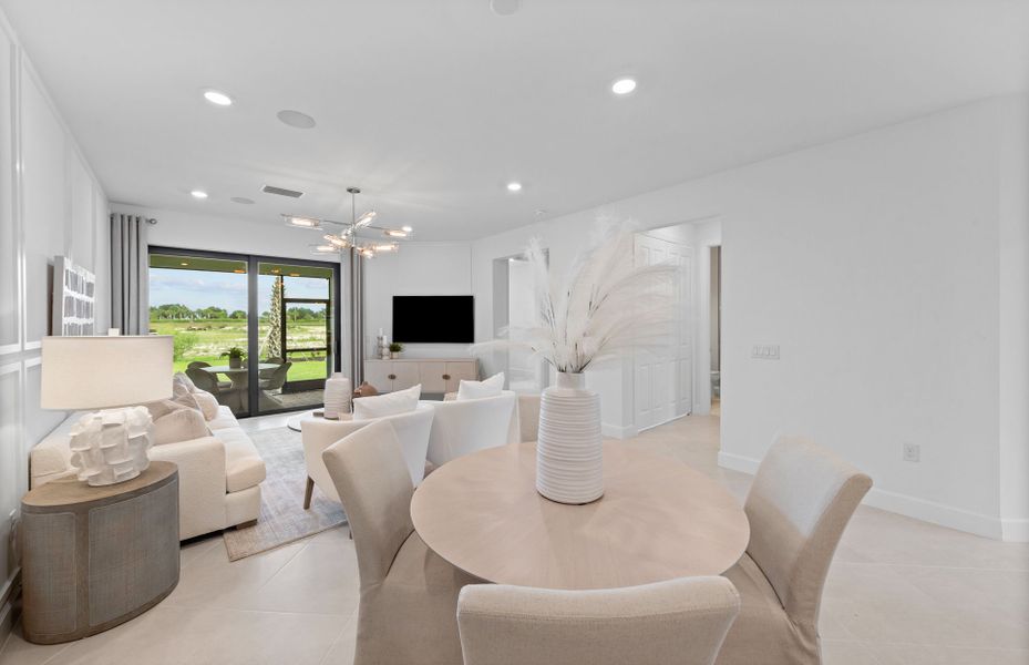 Flow-through layout perfect for entertaining guests