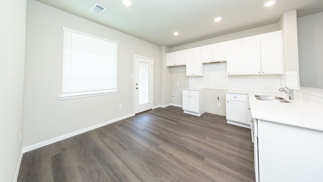 Kitchen and Dining Area