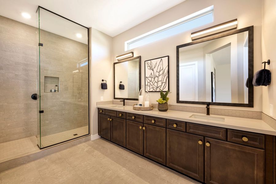 Representative furnished interior of a home built from the Cholla Plan 5541 by Tri Pointe Homes in Whispering Hills, Laveen (Image 13).