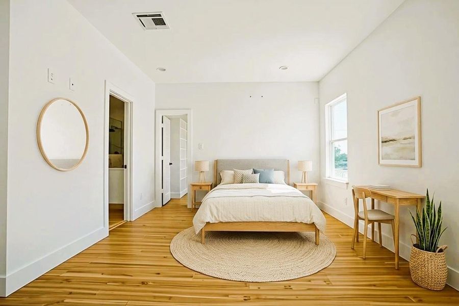 Furnished interior view inside a new home in , Houston (Image 6).