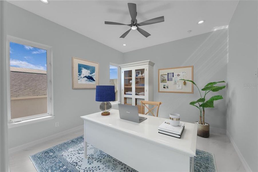 Furnished interior view inside a new home in , Punta Gorda (Image 17).