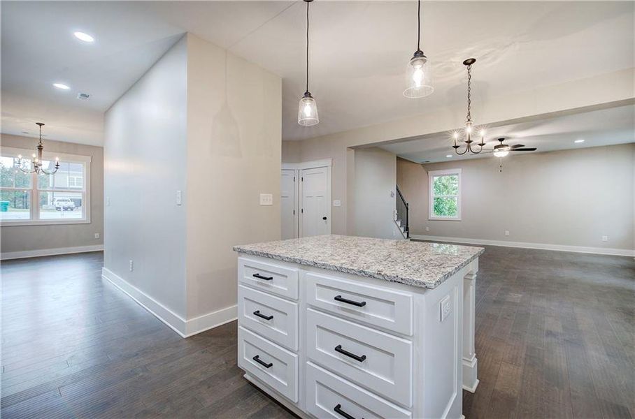 Furnished interior view inside a new home in , Adairsville (Image 6).