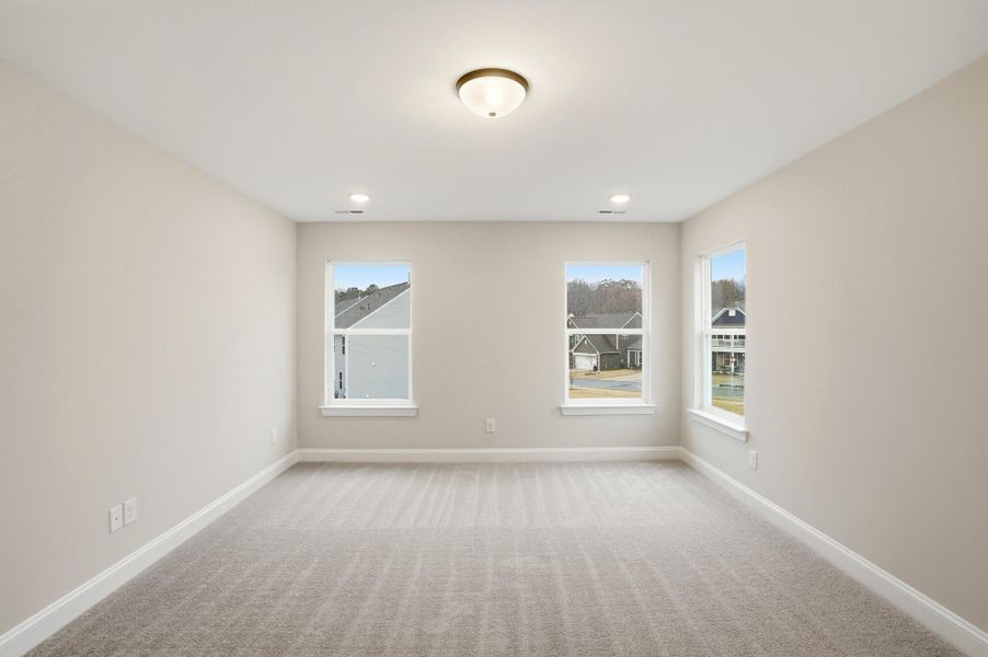 Spacious, unfurnished interior of a new home in Carrington, Stanley (Image 64).
