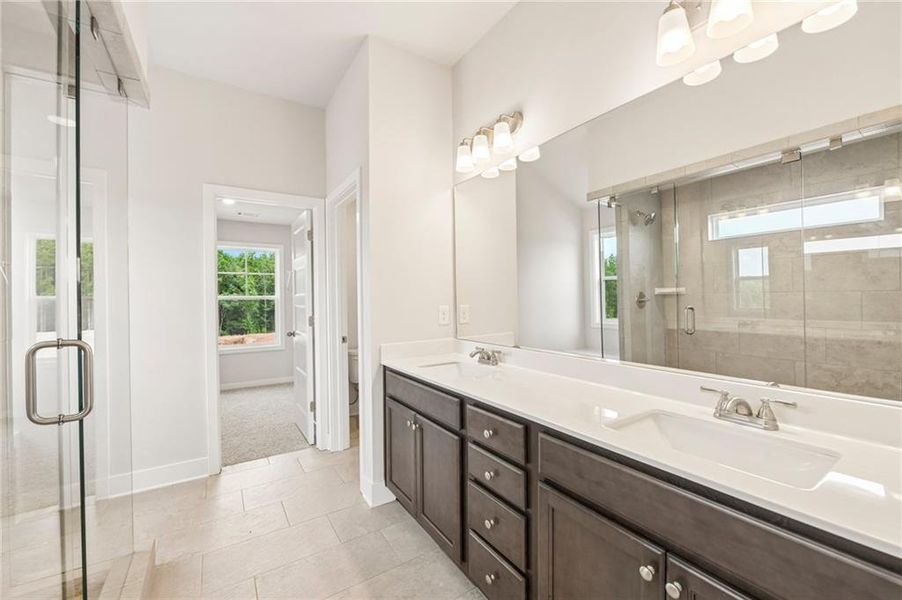 Furnished interior view inside a new home in Fowler Farms, Auburn (Image 14).