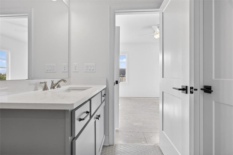Furnished interior view inside a new home in , Suwanee (Image 14).