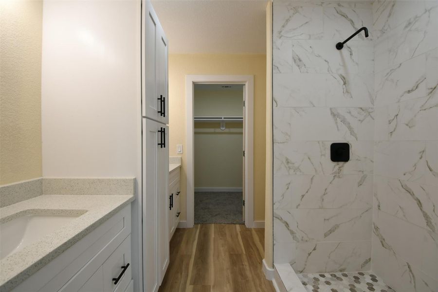 Furnished interior view inside a new home in , Conroe (Image 8). Furnished interior view inside a new home in , Conroe (Image 8).