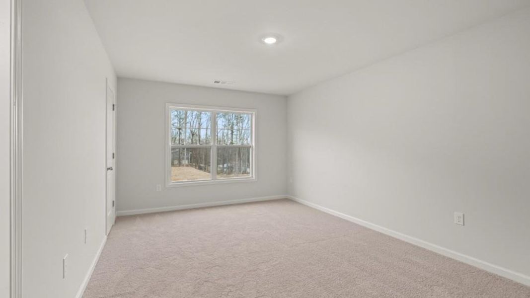 Spacious, unfurnished interior of a new home in Hamptons at Riverwood East, Dallas (Image 26).