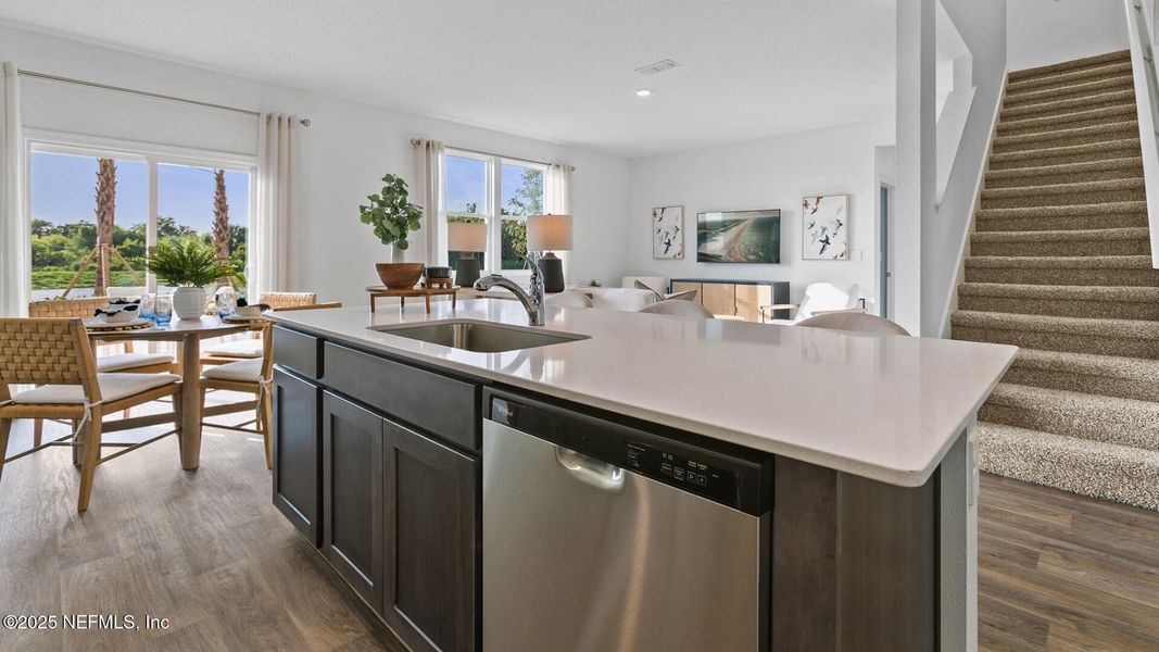Furnished interior view inside a new home in The Arbors, Jacksonville (Image 13).