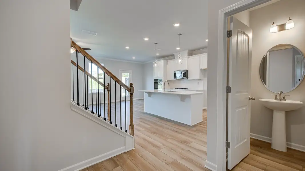 Furnished interior view inside a new home in Langley Overlook, Loganville (Image 16).