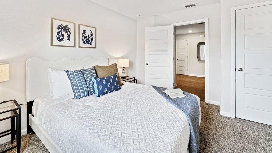 Furnished interior in a model home at Lake Mary Forest in Tallahassee (Image 13). Furnished interior in a model home at Lake Mary Forest in Tallahassee (Image 13).