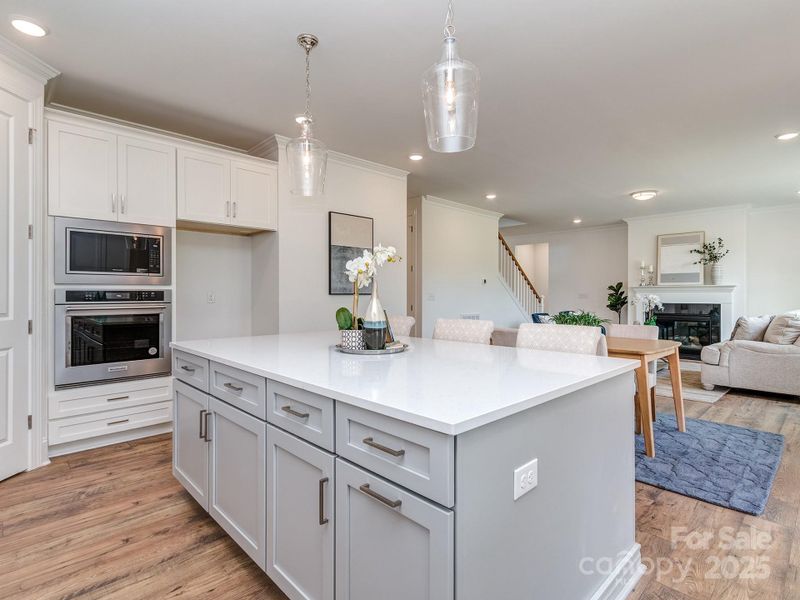 Furnished interior view inside a new home in , Clover (Image 26). Furnished interior view inside a new home in , Clover (Image 26).