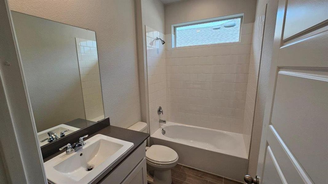 Furnished interior view inside a new home in Monarch at the Meadows, Denton (Image 8).