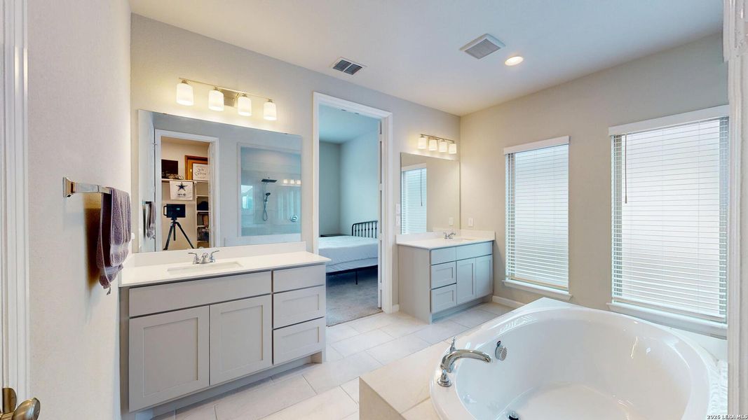 Furnished interior view inside a new home in Bison Ridge, San Antonio (Image 6).