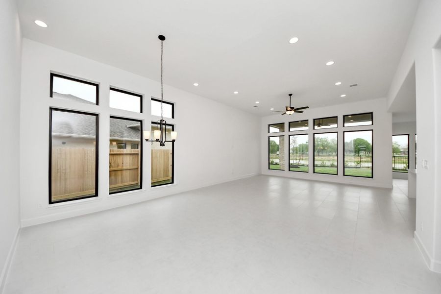 Spacious, unfurnished interior of a new home in Candela South, Richmond (Image 17).