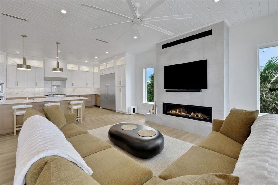 Furnished interior view inside a new home in , Flagler Beach (Image 17).