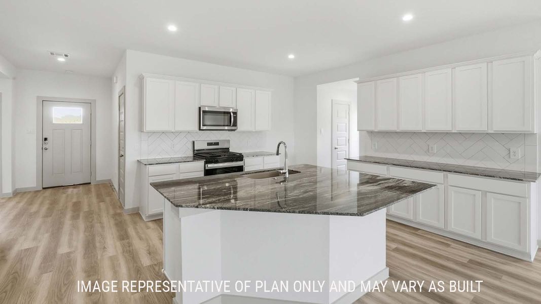 Representative furnished interior of a home built from the Kingston by D.R. Horton in China Grove, China (Image 5).