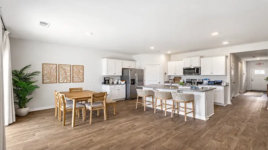 Furnished interior view inside a new home in Hillcrest, Ravenel (Image 17).