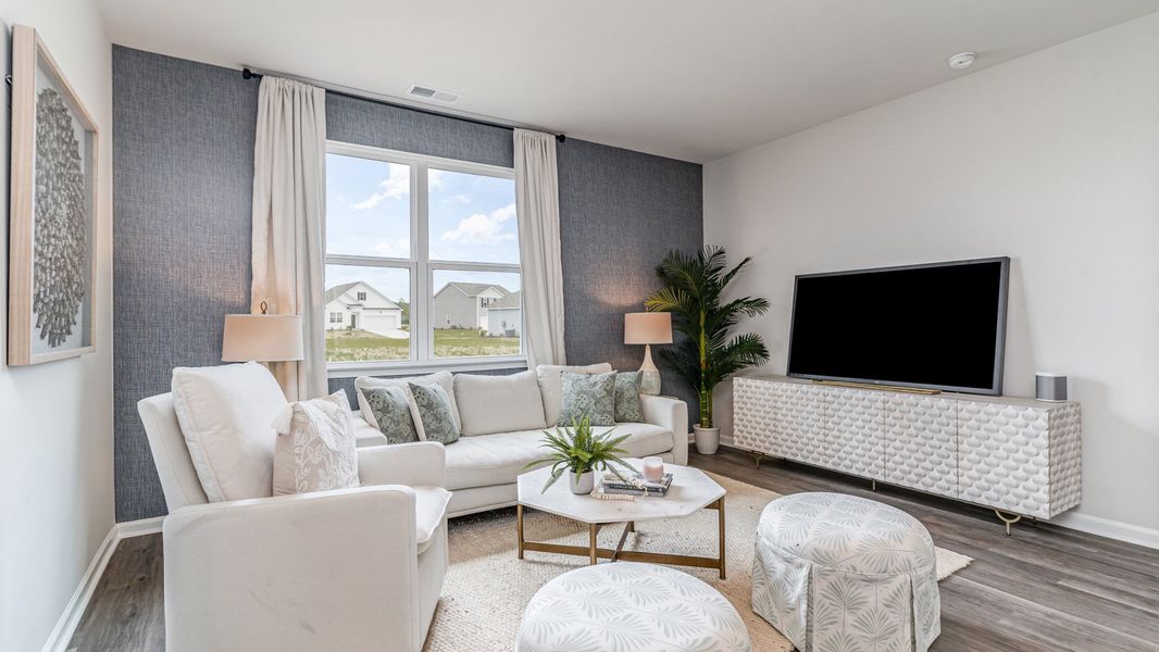 Furnished interior view inside a new home in Preserve at Cypress Commons, Conway (Image 7).