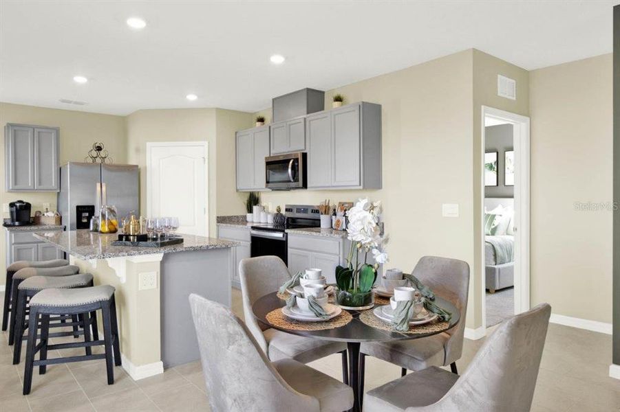 Furnished interior view inside a new home in Villamar, Winter Haven (Image 11).