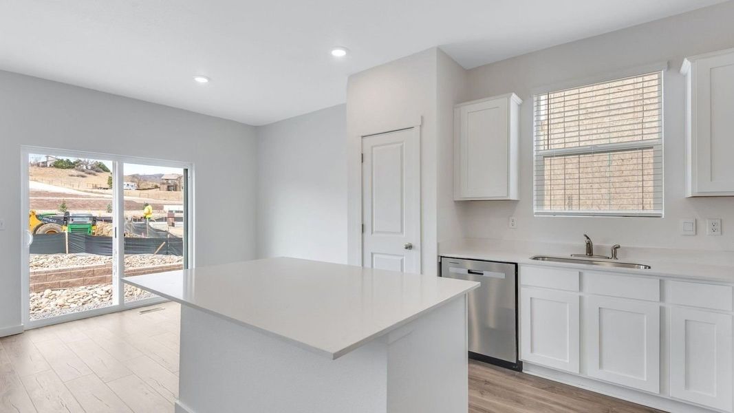 Furnished interior view inside a new home in Ellston Park, Colorado Springs (Image 6).