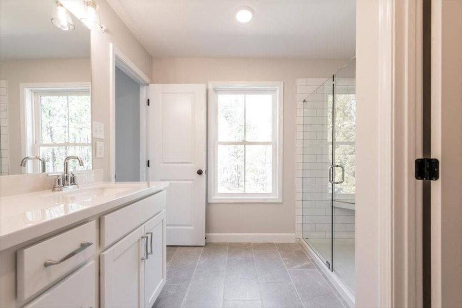 Furnished interior view inside a new home in Cherokee Township, Acworth (Image 14).