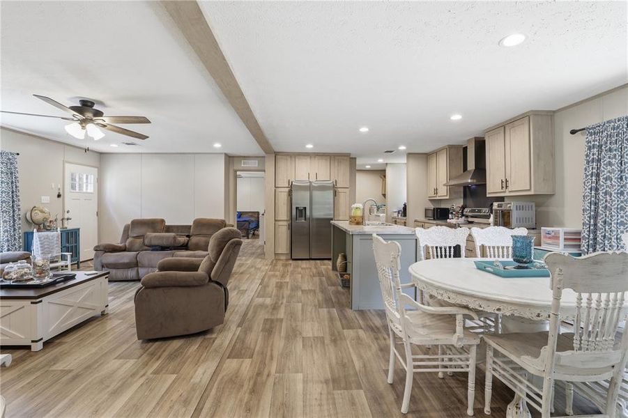 Furnished interior view inside a new home in , Newberry (Image 8).