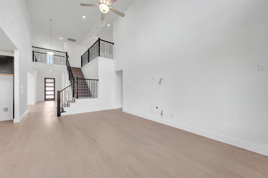 Spacious, unfurnished interior of a new home in Lily Creek at Sutton Fields, Aubrey (Image 33). Spacious, unfurnished interior of a new home in Lily Creek at Sutton Fields, Aubrey (Image 33).